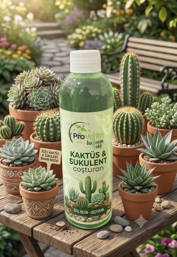 Kaktüs ve Sukulent Özel Besin